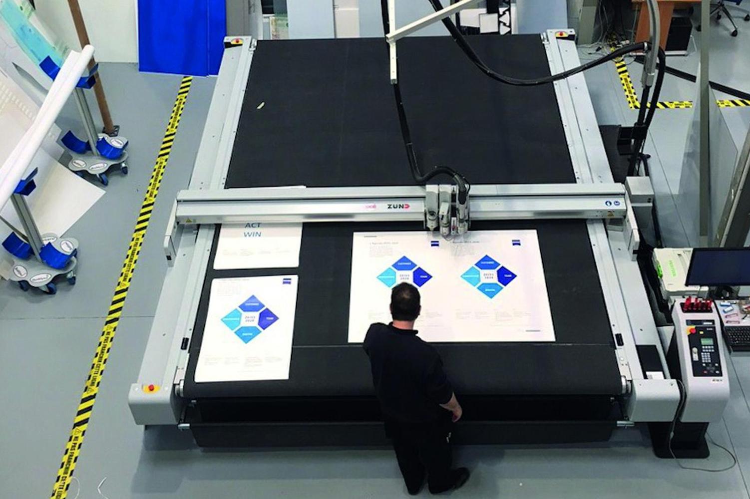 inauguration imprimerie groupe michel catalano