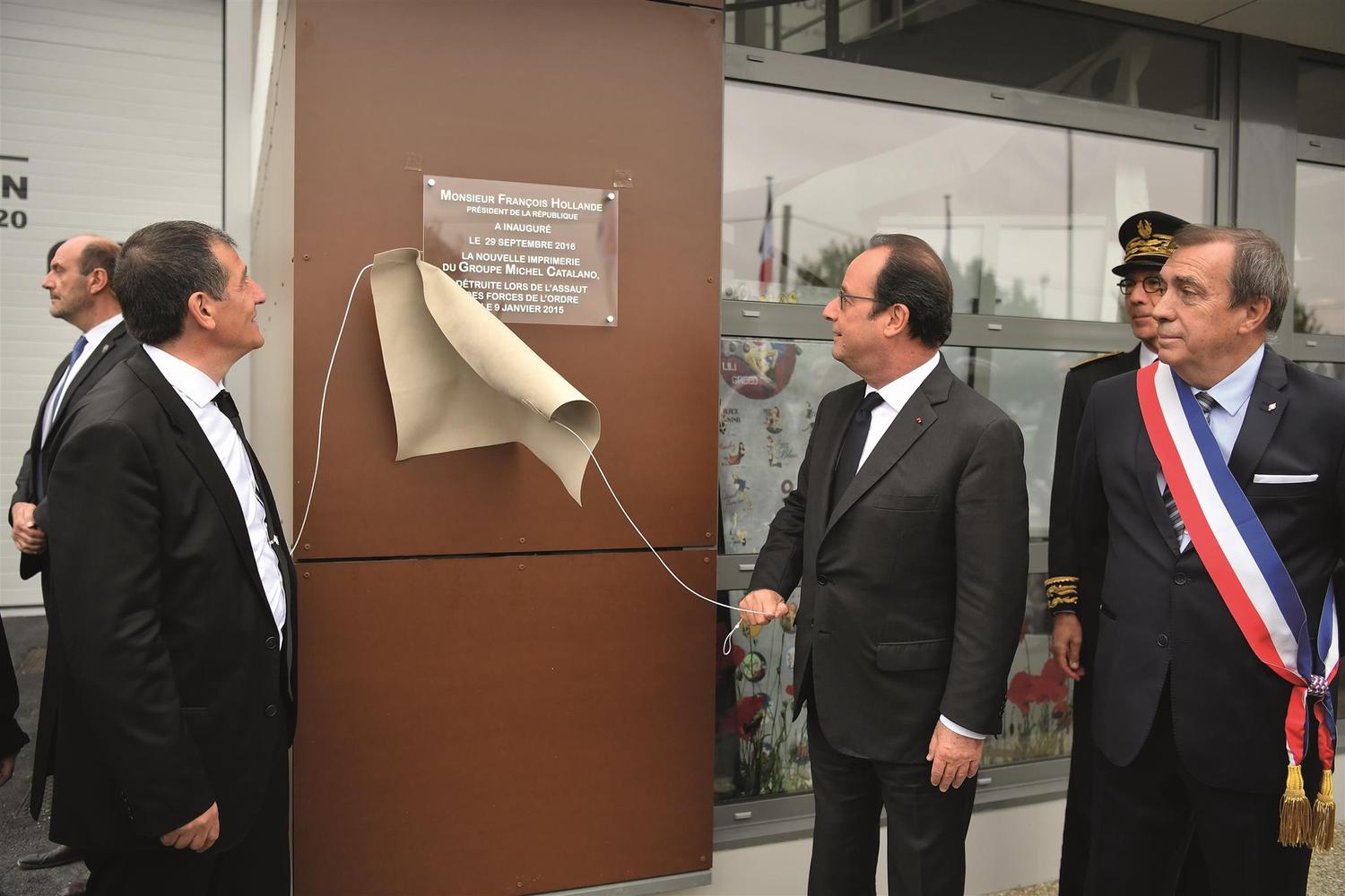 inauguration imprimerie groupe michel catalano