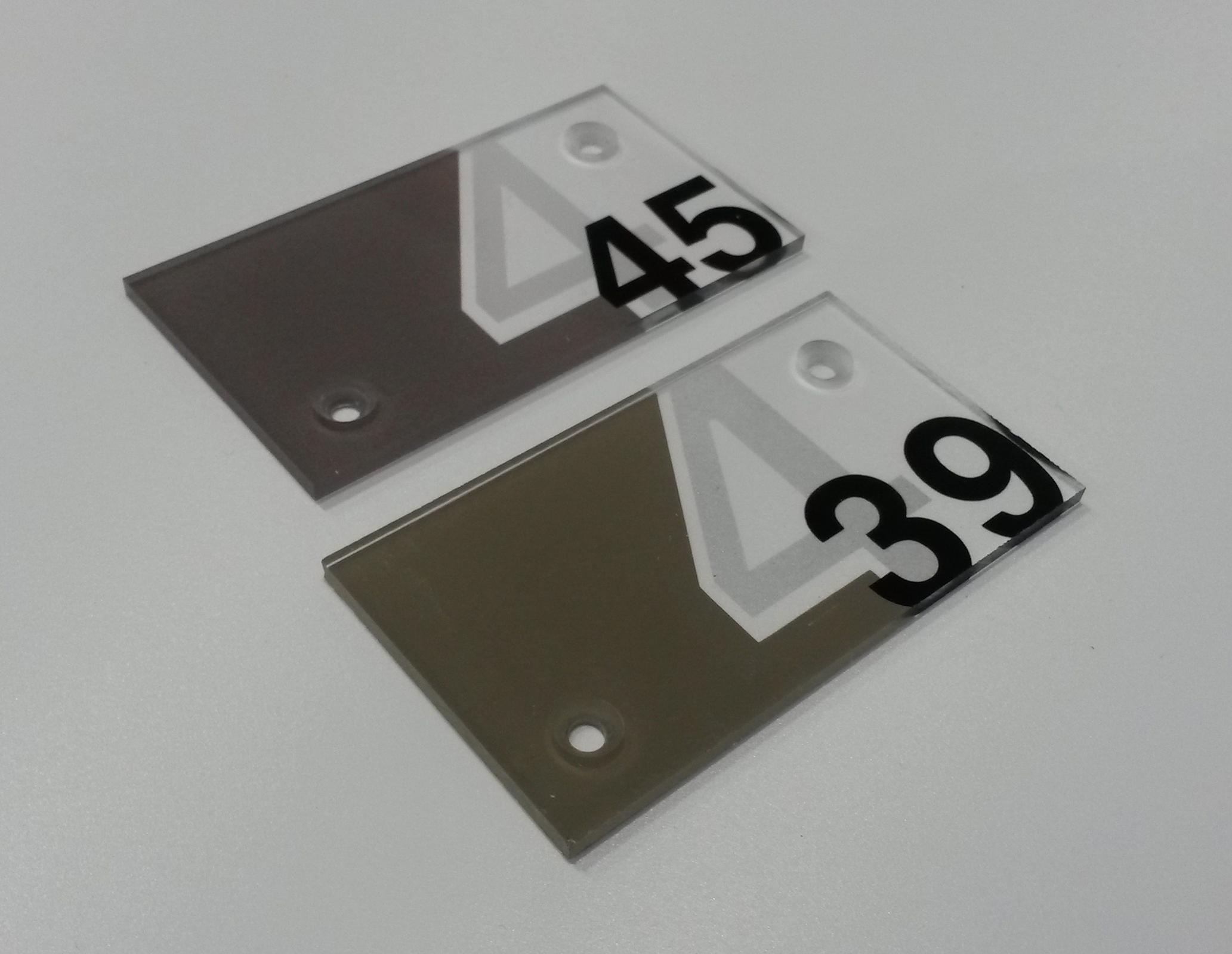 plaque porte signaletique intérieure